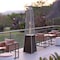 Flash Furniture Pyramid Outdoor Patio Heater-Bronze -7.5 Feet Tall NAN-FSDC-02-BR-GG - alternate 1